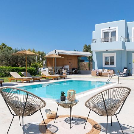 Ethria Pool Villa With Heated Jacuzzi Afantou Exteriér fotografie
